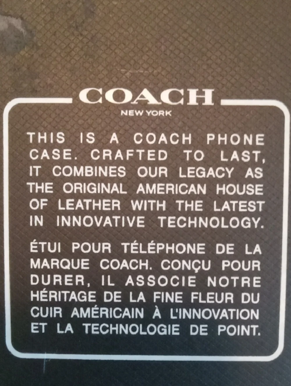 Coach Cell Phone Case For IPhone 15 Pro Max